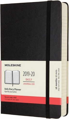 Изображение товара Ежедневник Moleskine Academic Soft Large DSB18DC3 (черный)