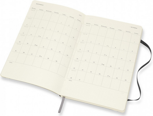 Изображение товара Еженедельник Moleskine Academic Soft WKNT Large DSB18WN3 (черный)