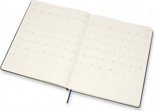 Изображение товара Еженедельник Moleskine Classic WKNT XL DHB2012WN4 (синий сапфир)