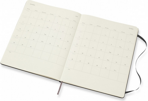 Изображение товара Еженедельник Moleskine Classic WKNT XL DHB12WN4 (черный)