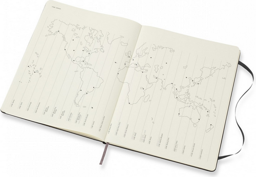 Изображение товара Еженедельник Moleskine Classic WKNT XL DHB12WN4 (черный)