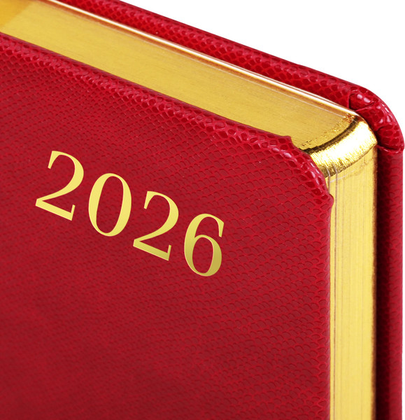 Изображение товара Ежедневник Brauberg 2026 / 117055 (красный)