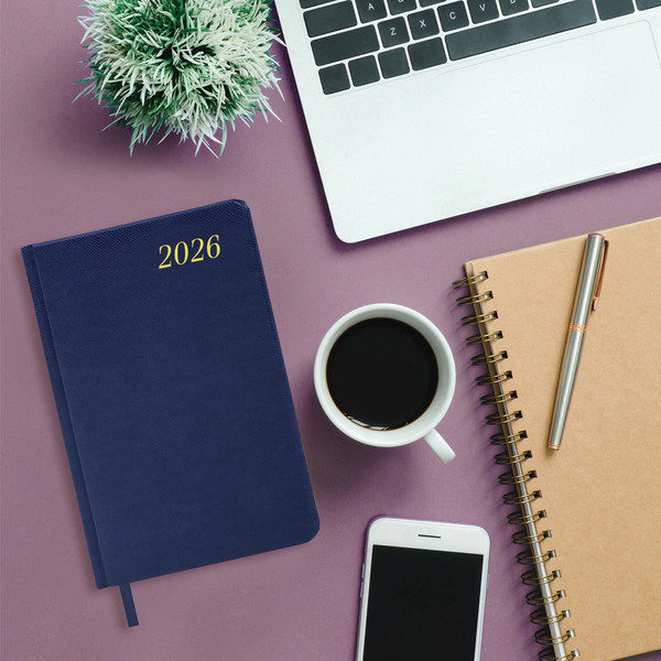 Изображение товара Ежедневник Brauberg 2026 / 117056 (синий)