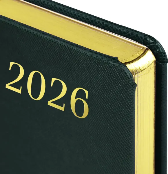 Изображение товара Ежедневник Brauberg 2026 / 117058 (темно-зеленый)