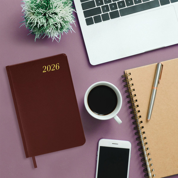 Изображение товара Ежедневник Brauberg 2026 / 117057 (коричневый)