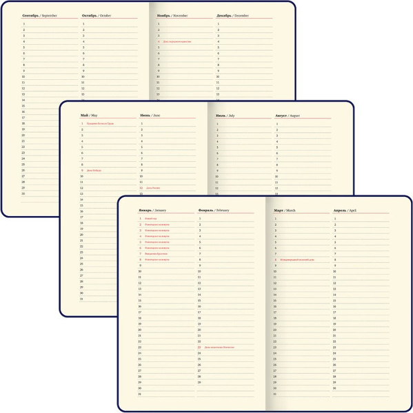 Изображение товара Подарочный набор Brauberg Ежедневник, ручка, стержень, подарочный пакет / 116854