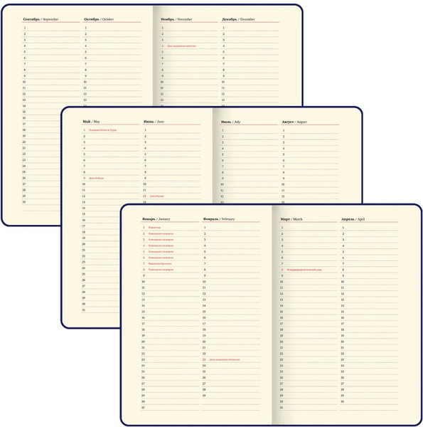 Изображение товара Подарочный набор Brauberg Ежедневник, ручка, стержень, подарочный пакет / 116855