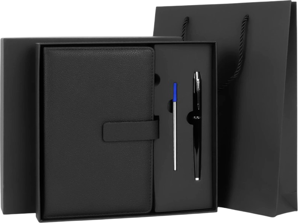 Изображение товара Подарочный набор Brauberg Ежедневник, ручка, стержень, подарочный пакет / 116850