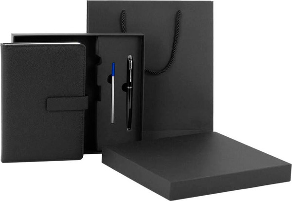 Изображение товара Подарочный набор Brauberg Ежедневник, ручка, стержень, подарочный пакет / 116850