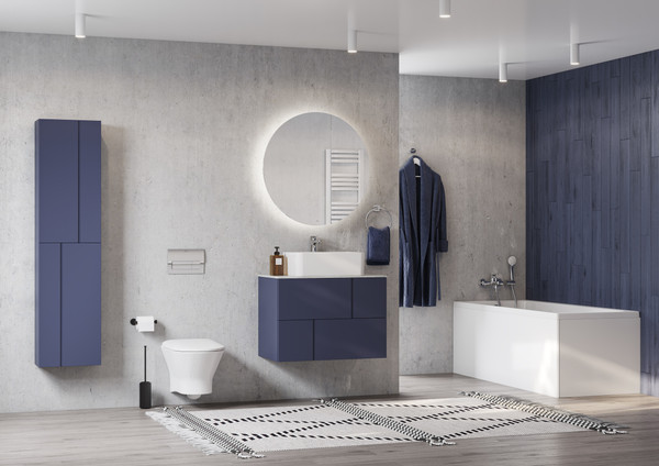 Изображение товара Унитаз подвесной с инсталляцией Roca Faro ZRU9307613