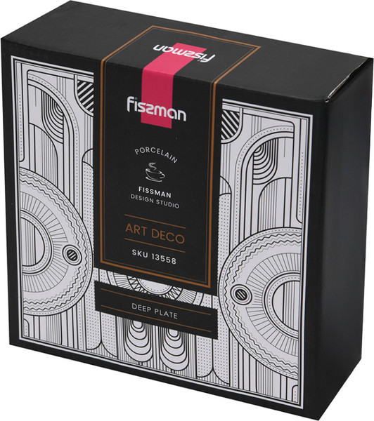 Изображение товара Тарелка столовая глубокая Fissman Art Deco / 13558