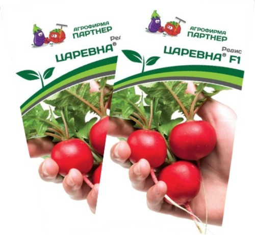 Изображение товара Набор семян Агрофирма Партнер Редис Царевна F1 (2шт)