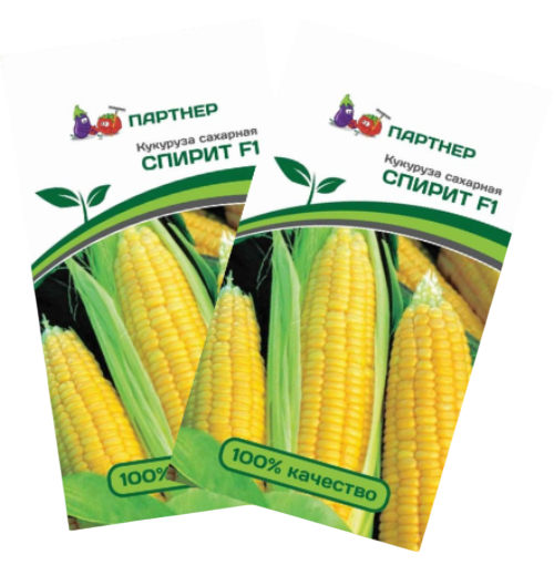 Изображение товара Набор семян Агрофирма Партнер Кукуруза Спирит F1 (2шт)