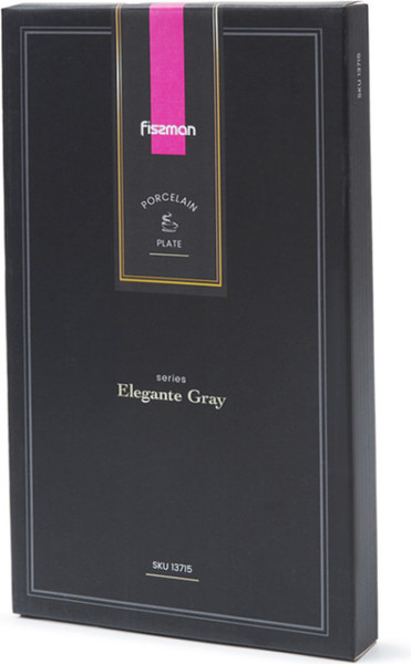 Изображение товара Тарелка столовая обеденная Fissman Elegante Gray / 13715