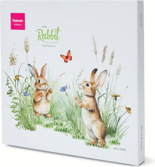 Изображение товара Тарелка столовая обеденная Fissman Rabbit / 13720