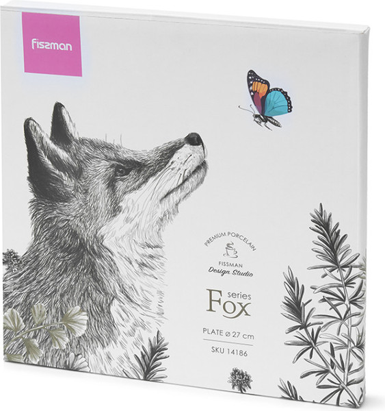 Изображение товара Тарелка столовая обеденная Fissman Fox / 14186