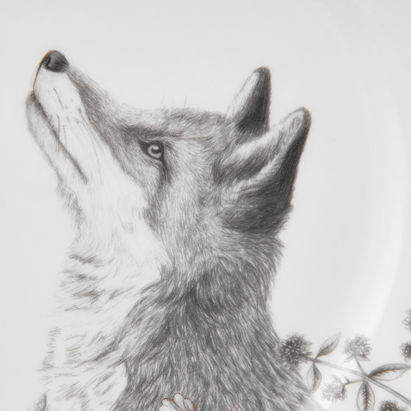 Изображение товара Тарелка столовая обеденная Fissman Fox / 14187