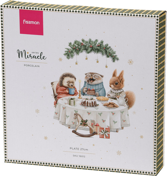 Изображение товара Тарелка столовая обеденная Fissman Miracle / 16012