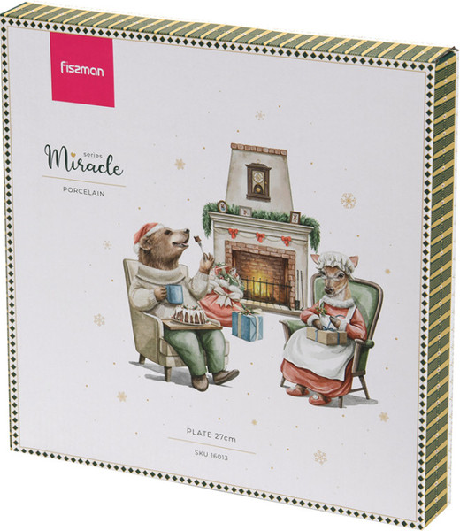 Изображение товара Тарелка столовая обеденная Fissman Miracle / 16013