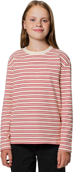 Изображение товара Лонгслив детский Mark Formelle 127931 (р.128-64, красно-молочная полоска)