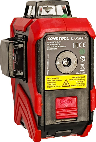 Изображение товара Лазерный нивелир Condtrol GFX360-3 Kit / 1-2-404