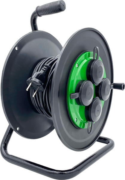 Изображение товара Удлинитель на катушке Элект УХз-16-4-20-КМ с крышками (КГ3х2.5)