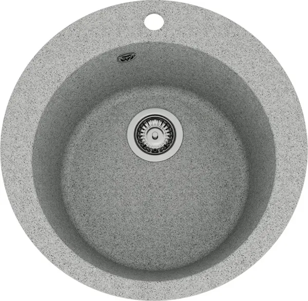 Изображение товара Мойка кухонная Teymi Lori Midi 51х51 / T120126 (серый матовый)