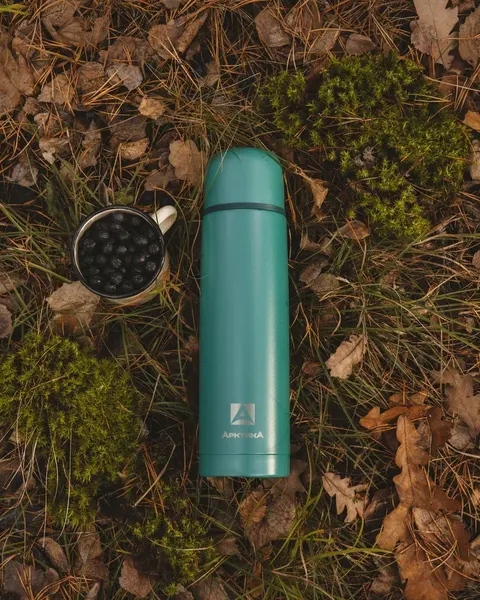 Изображение товара Термос для напитков Арктика 101-1000-LEAFT (хвоя)