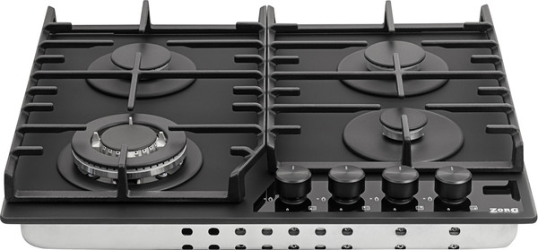 Изображение товара Газовая варочная панель ZORG HAG63 FDW BL MT