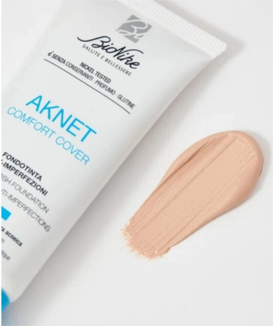 Изображение товара Тональный крем BioNike Aknet Comfort Cover 104 biscuit (30мл)