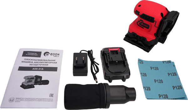 Изображение товара Вибрационная шлифовальная машина Edon ASS-21A / 40847