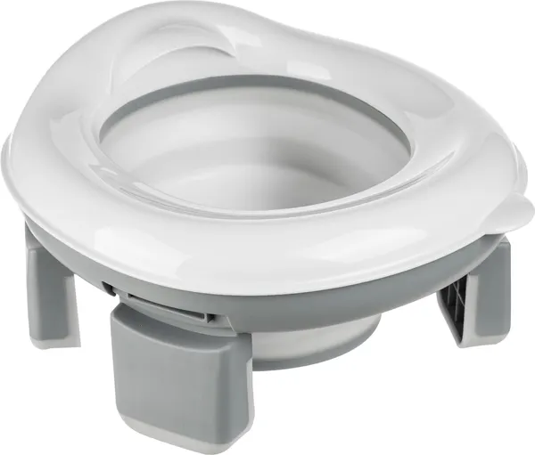 Дорожный горшок NINO Travel Potty складной (серый)