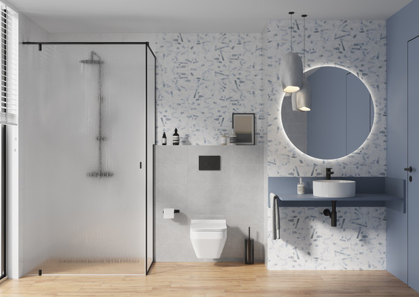 Изображение товара Плитка Cersanit Mare 17067 (200x440, серый)