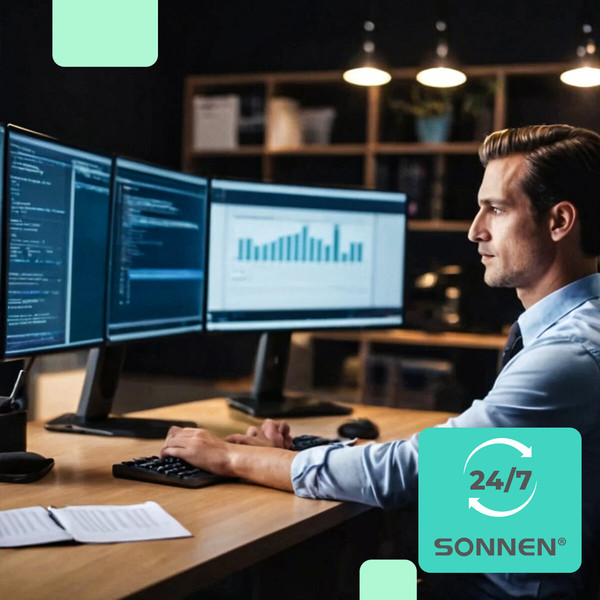 Изображение товара Комплект клавиатура и мышь Sonnen K-648 / 513208 (черный)