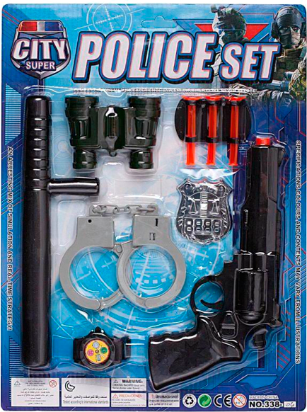 Изображение товара Игровой набор полицейского Abtoys PT-01818