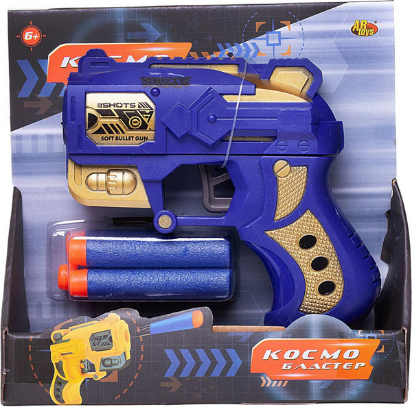 Изображение товара Бластер игрушечный Abtoys PT-01584 (синий)