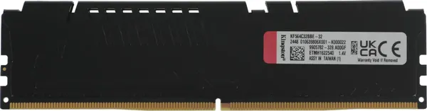 Изображение товара Оперативная память DDR5 Kingston KF564C32BBE-32