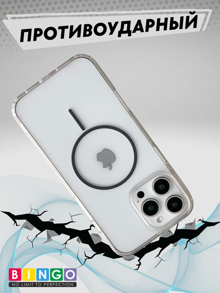 Изображение товара Чехол-накладка Bingo Thin Circle для Apple iPhone 16 Pro Max (черный)
