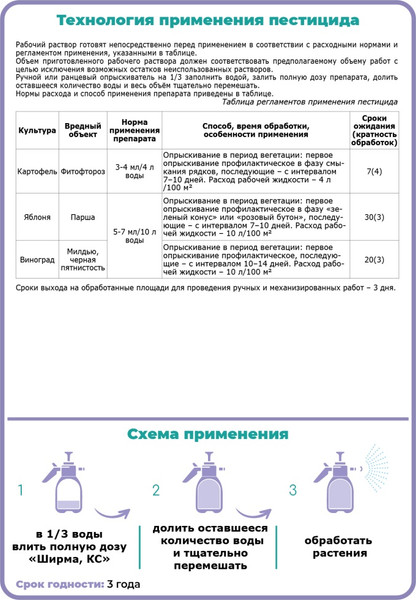 Изображение товара Удобрение Щелково Агрохим Ширма (10мл)