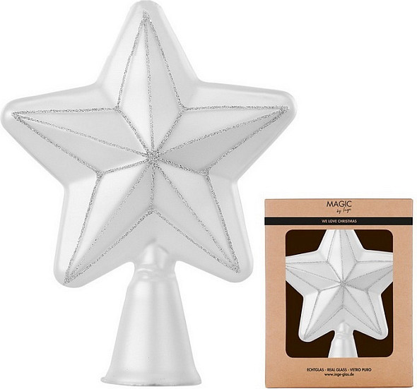 Изображение товара Верхушка для елки Inge's Christmas White Christmas Звезда / 600000268