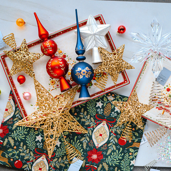 Изображение товара Верхушка для елки Inge's Christmas White Christmas Звезда / 600000268