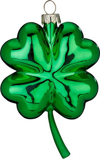 Изображение товара Елочная игрушка Inge's Christmas Christmas Party Клевер / 65000H120