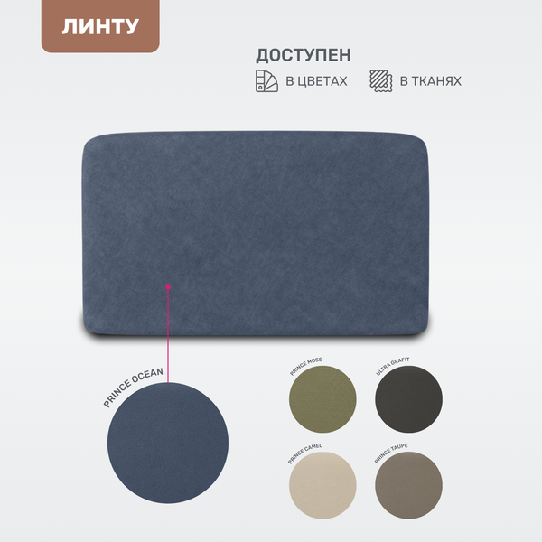 Изображение товара Подлокотник мебельный Mio Tesoro Линту Lintu Bok (Prince Ocean)