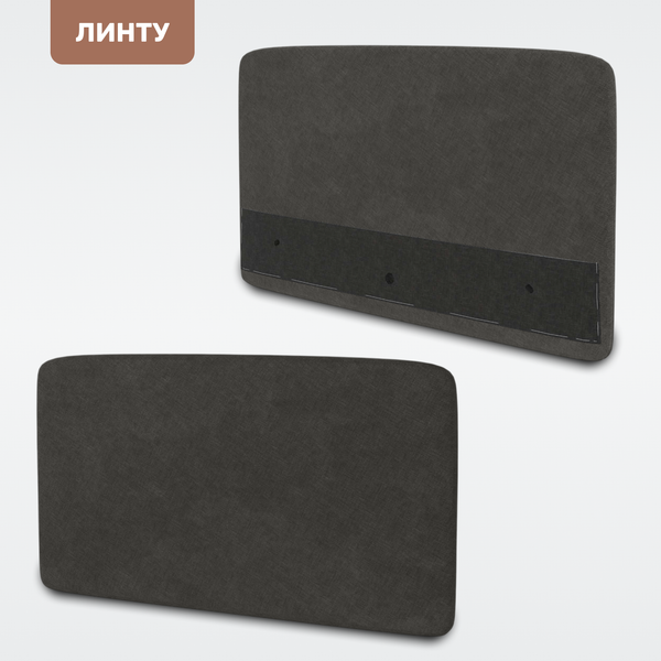 Изображение товара Подлокотник мебельный Mio Tesoro Линту Lintu Bok (Ultra Grafit)