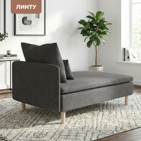 Изображение товара Подлокотник мебельный Mio Tesoro Линту Lintu Bok (Ultra Grafit)