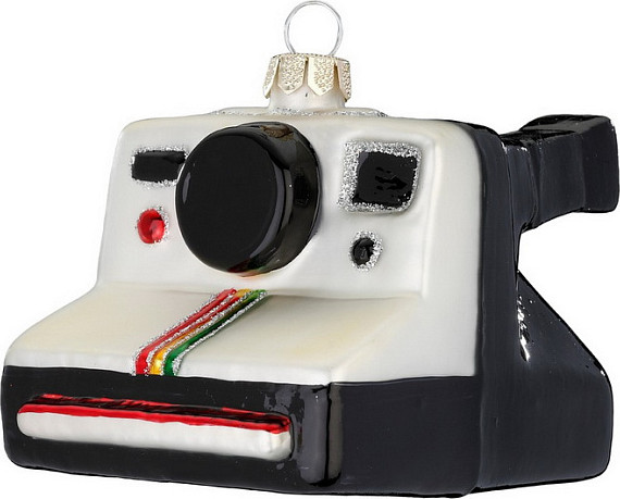 Изображение товара Елочная игрушка Inge's Christmas Figural Glass Ornaments Палароид (фотоаппарат) / 64927H120