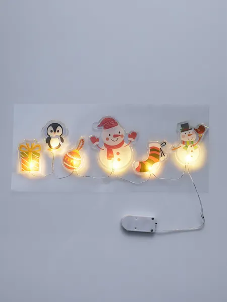 Изображение товара Наклейка на окно новогодняя Luazon Lighting Зимняя сказка Светодиодная / 10874079