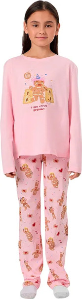Изображение товара Пижама детская Mark Formelle 567755 (р.116-60, розовая сказка/печенье на розовом)