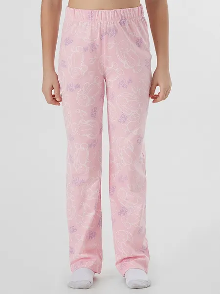 Изображение товара Пижама детская Mark Formelle 567755 (р.128-64, розовый/милые зайчики на розовом)