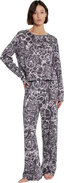 Изображение товара Комплект домашней одежды Mark Formelle 592468-1 (р.164/170-104-110, граффити на графите)